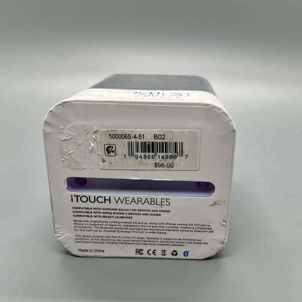 TOUCH AIR 3 Black Sports & Workout Modes SMART WATCH Android/IOS Compatible